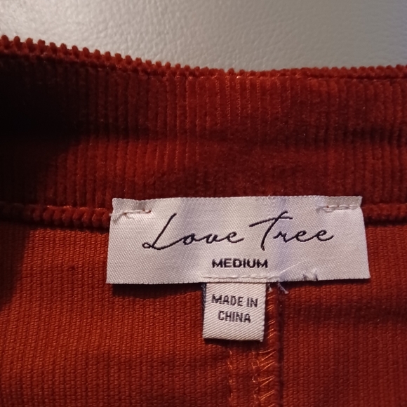 Love Tree Corduroy Skirt • Size M - Picture 6 of 12